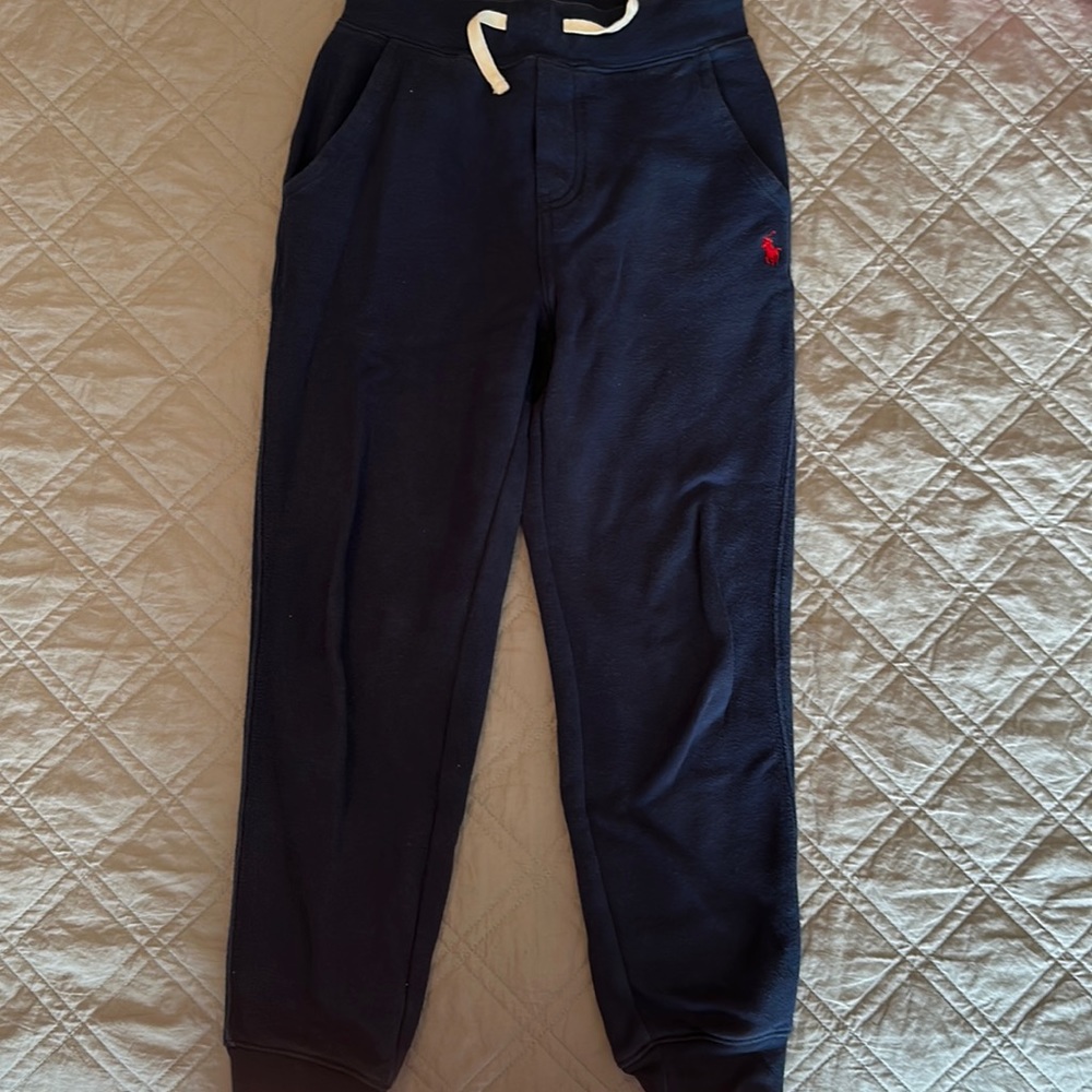 Polo Navy Sweatpants Boys Small 8